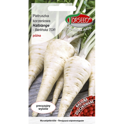 Pietruszka Halblange Berlińska nasiona Otoczka